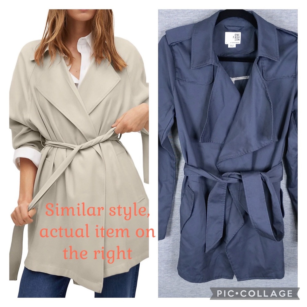👯‍♀️Host Pick⚡️One Fashion by Vero Moda Wrap Belted Coat